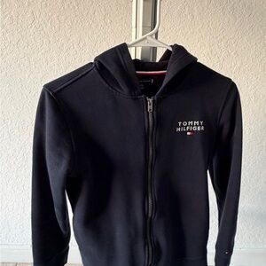Tommy Hilfiger Kids Navy Zip-Up Hoodie